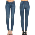 2018 heißer Verkauf Frauen hoch taillierte Mode Denim Skinny Jeans